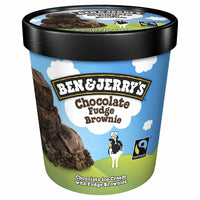 BEN & JERRY'S CHOCOLATE FUDGE BROWNIE 458ML