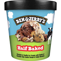 BEN & JERRY HALF BAKED 458ML