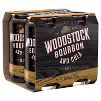 Woodstock Bourbon & Cola Cans 8% 375mL - Liquor Lab