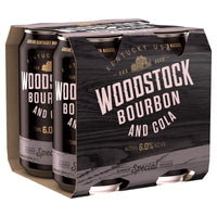 Woodstock Bourbon & Cola 6% Cans 375mL - Liquor Lab