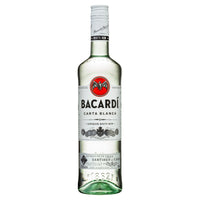 Bacardi Carta Blanca Superior White Rum 700ml - Liquor Lab