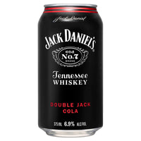 Jack Daniel's Double Jack & Cola Cans 375mL 6.9% - Liquor Lab