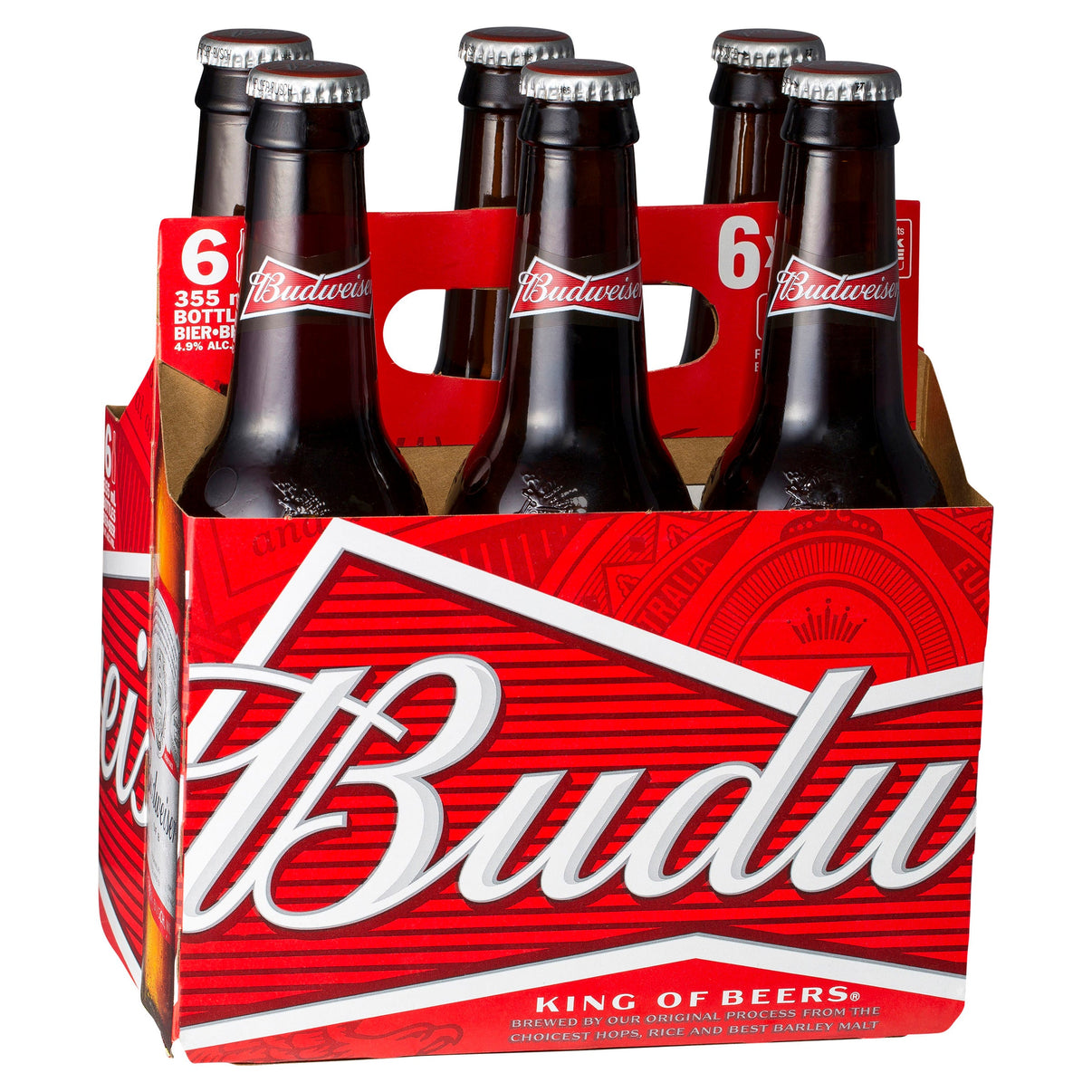 Budweiser Lager Beer Bottle 330mL - Liquor Lab