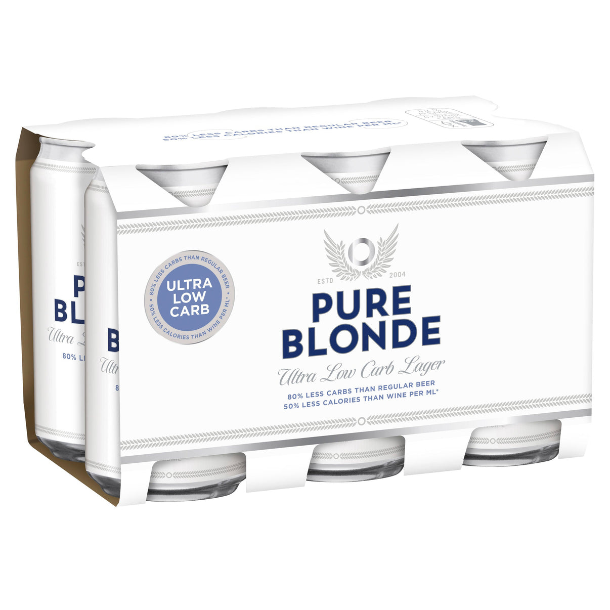 Pure Blonde Ultra Low Carb Lager Cans 375mL - Liquor Lab