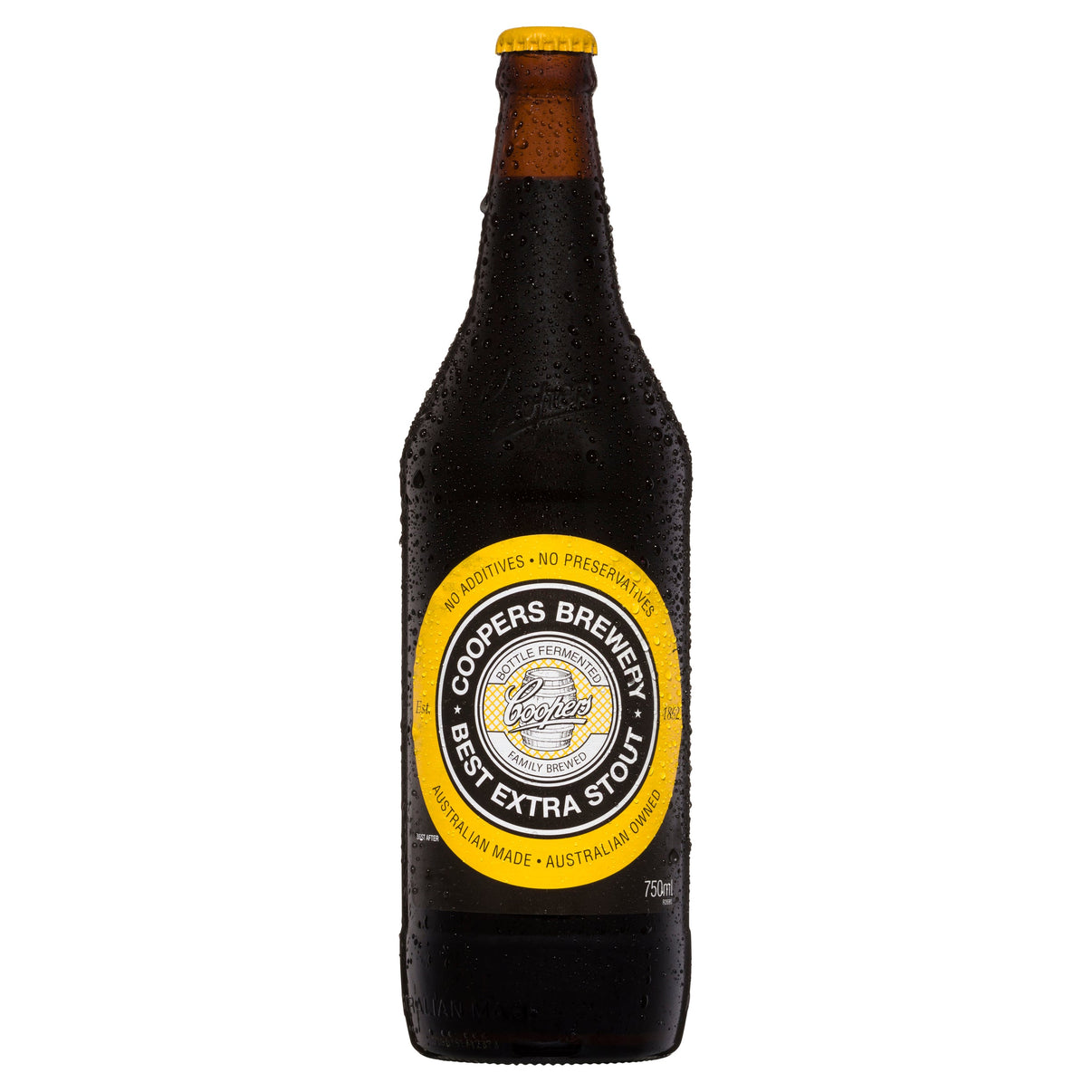 Coopers Best Extra Stout 750mL - Liquor Lab