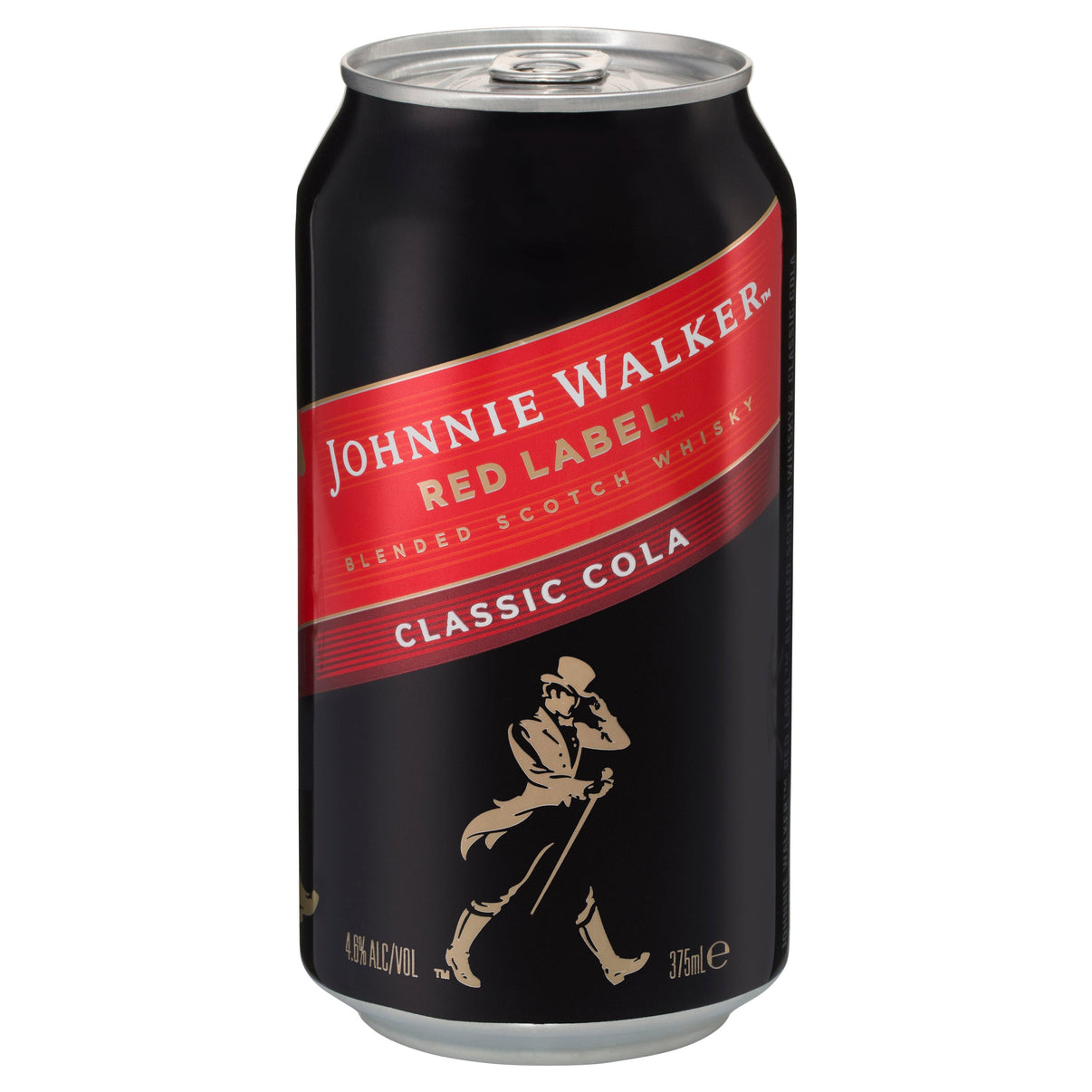 Johnnie Walker Red Label & Cola Cans 375mL 4.6% - Liquor Lab