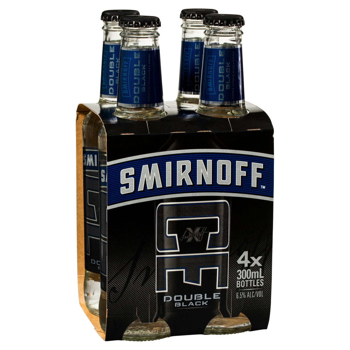Smirnoff Ice Double Black Bottles 300mL - Liquor Lab