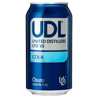 UDL Ouzo & Cola Cans 375mL - Liquor Lab