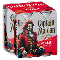 Captain Morgan Original Spiced Gold & Cola 6% 375mL - Liquor Lab