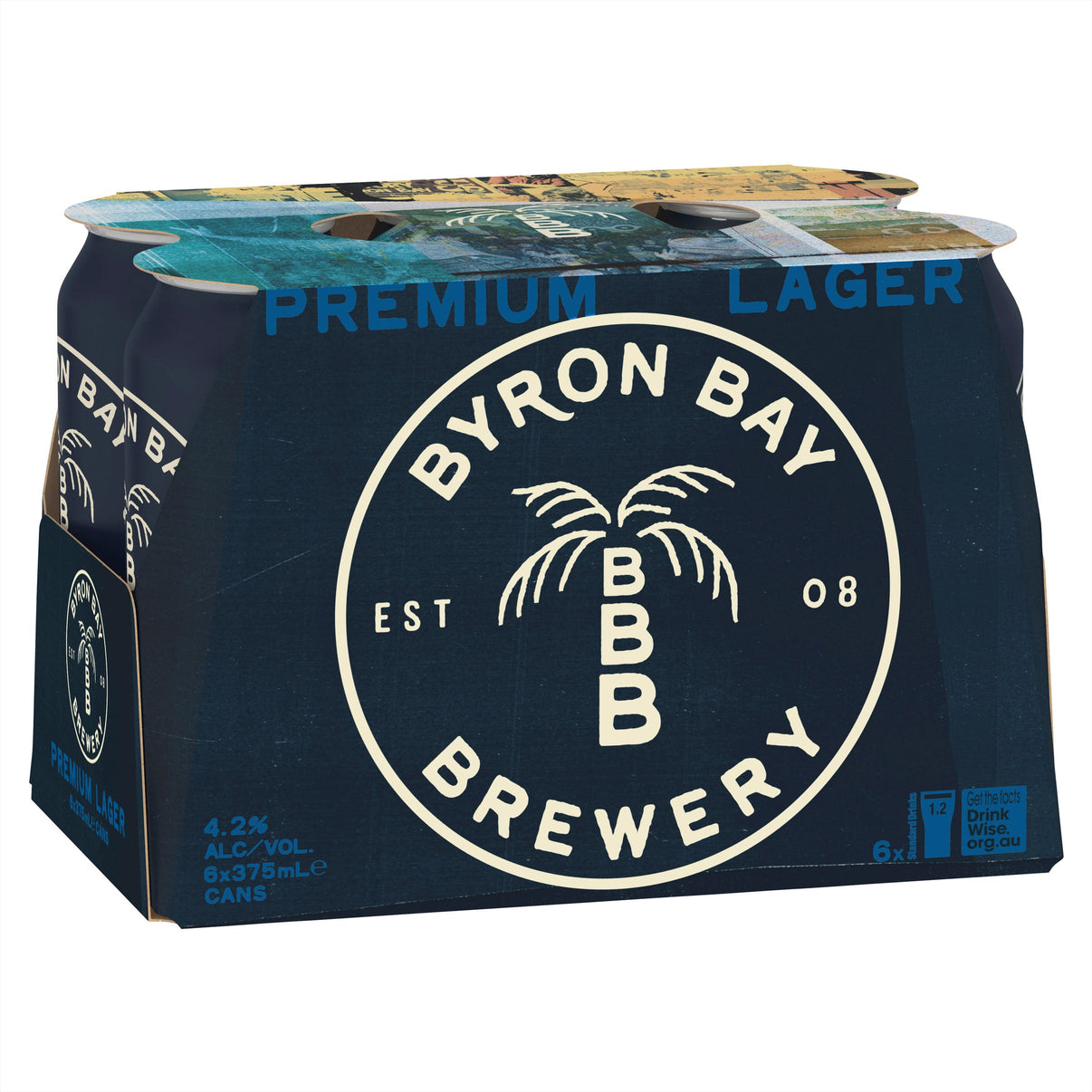 Byron Bay Brewery Premium Lager 355mL - Liquor Lab
