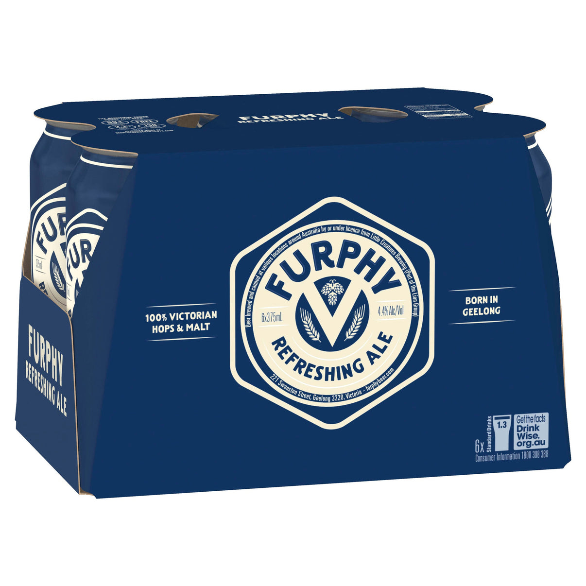 Furphy Refreshing Ale Cans 375ml - Liquor Lab