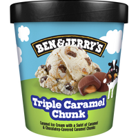 BEN & JERRY TRIPLE CARAMEL CHUNK 458ML