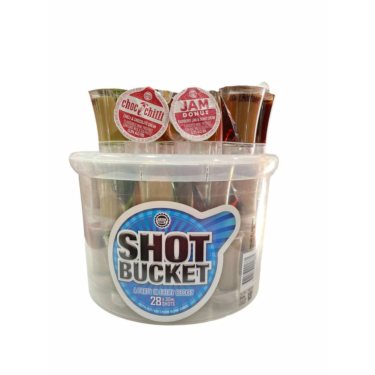 Shot Bucket 28*30mL - Liquor Lab