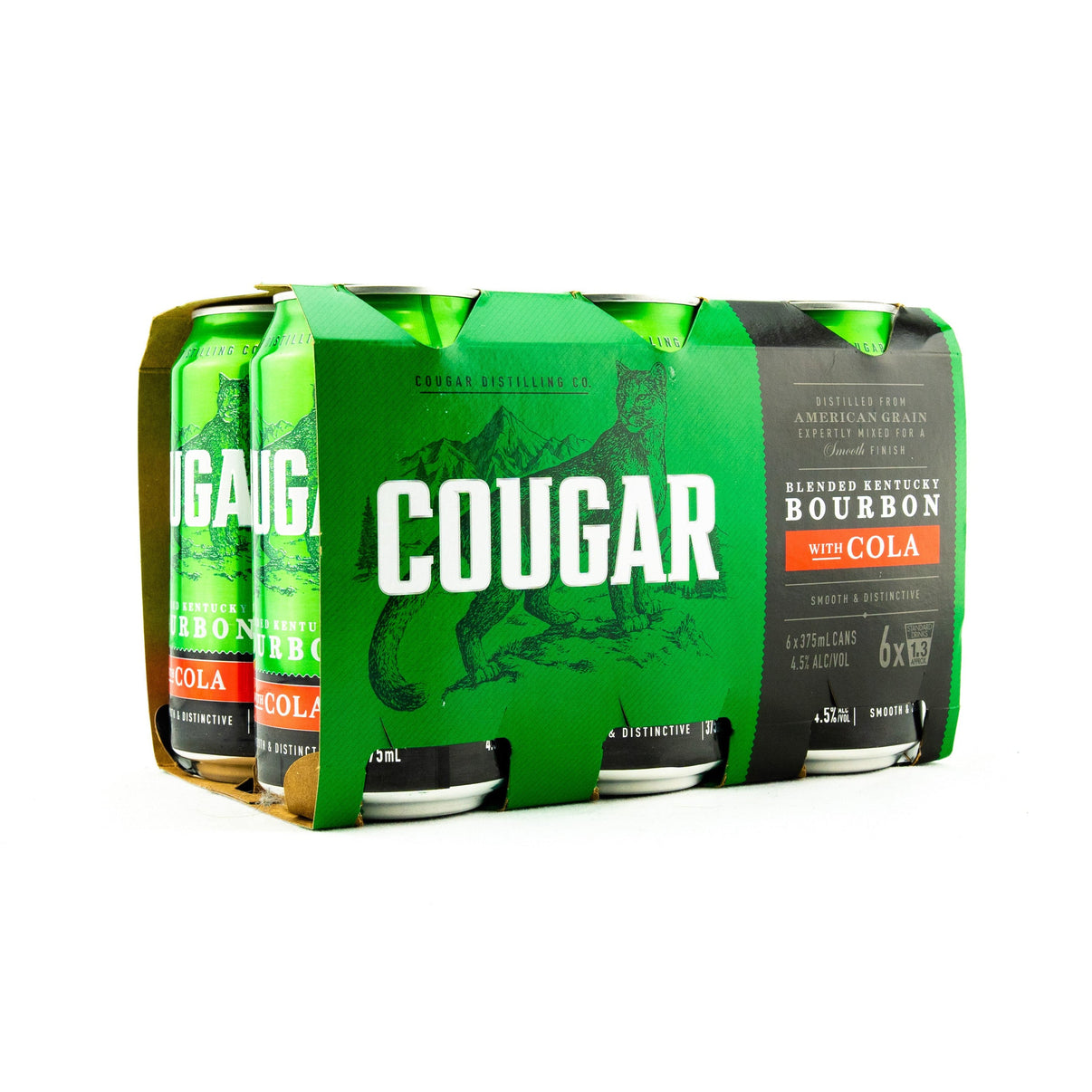 Cougar Bourbon & Cola Cans 375mL - Liquor Lab