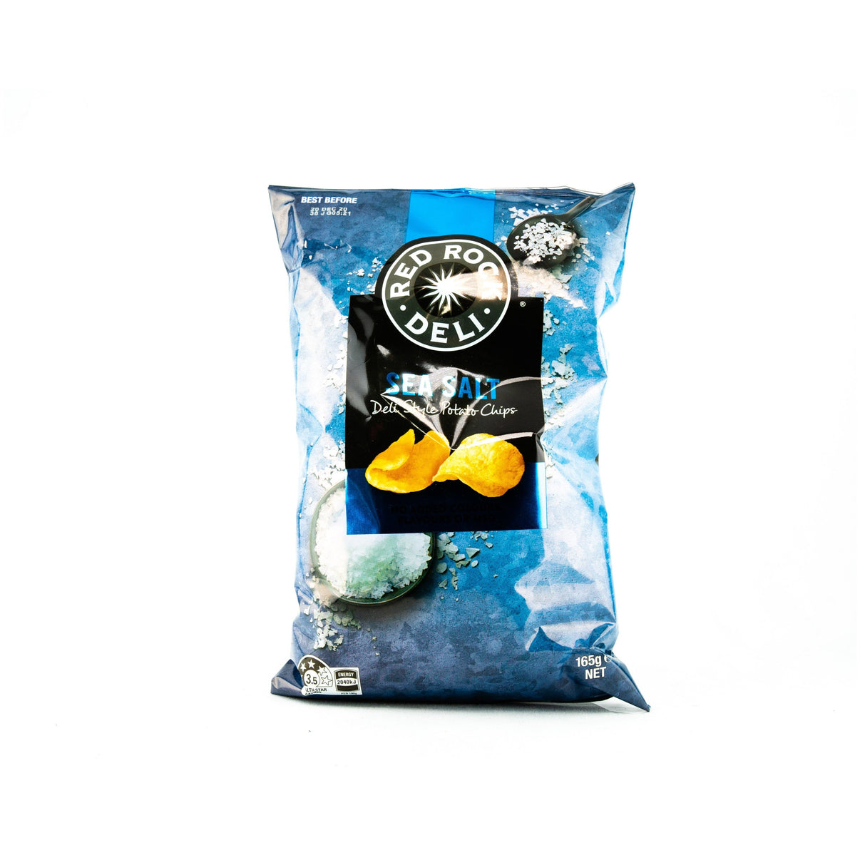Red Rock Deli Sea Salt Potato Chips 150gms - Liquor Lab