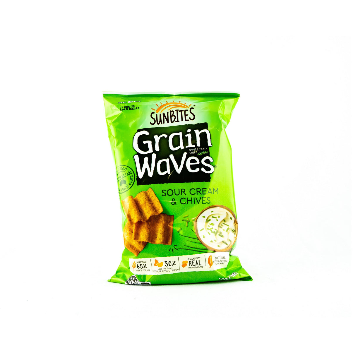 Grain Waves Sour Cream & Chives 170gms - Liquor Lab