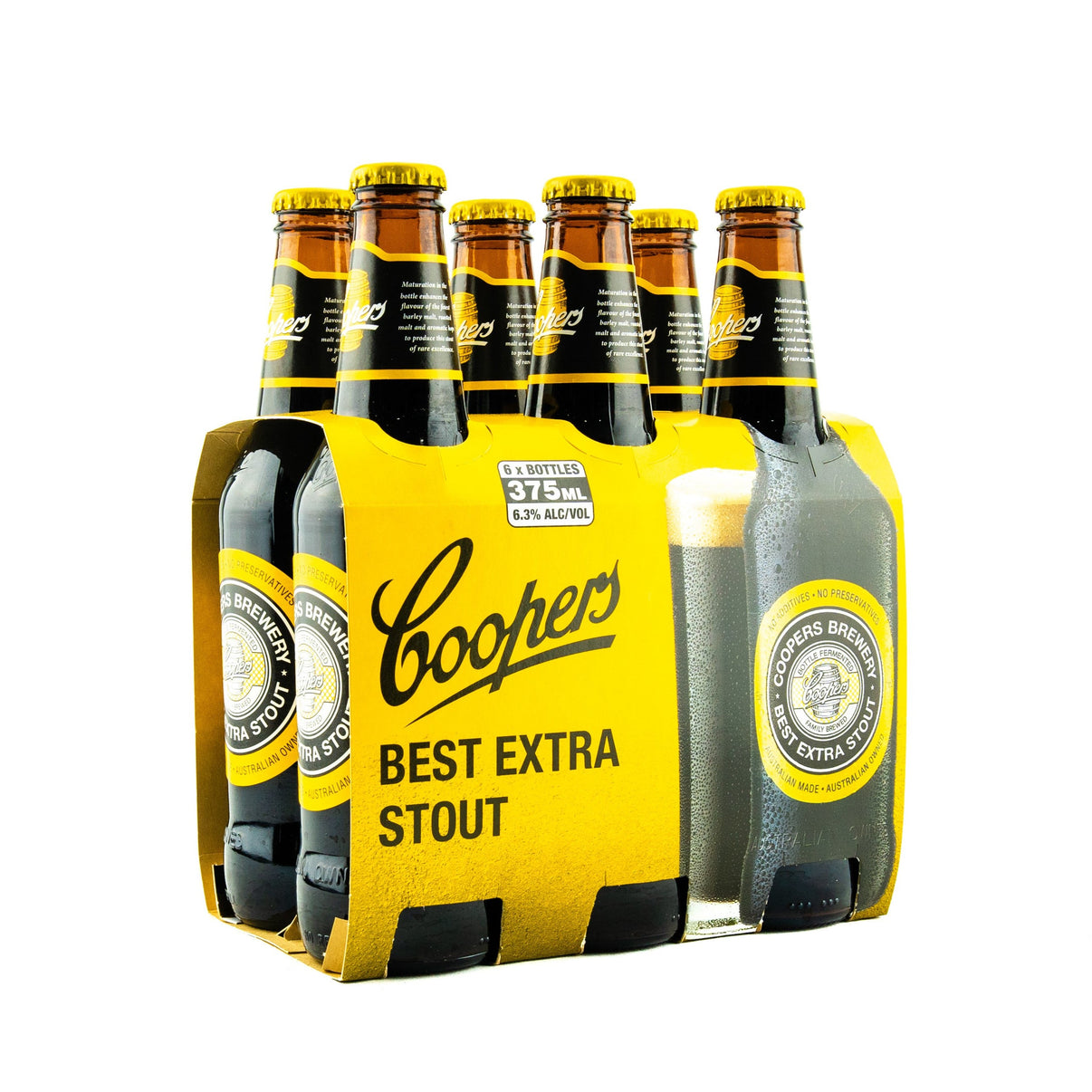 Coopers Best Extra Stout 375mL - Liquor Lab