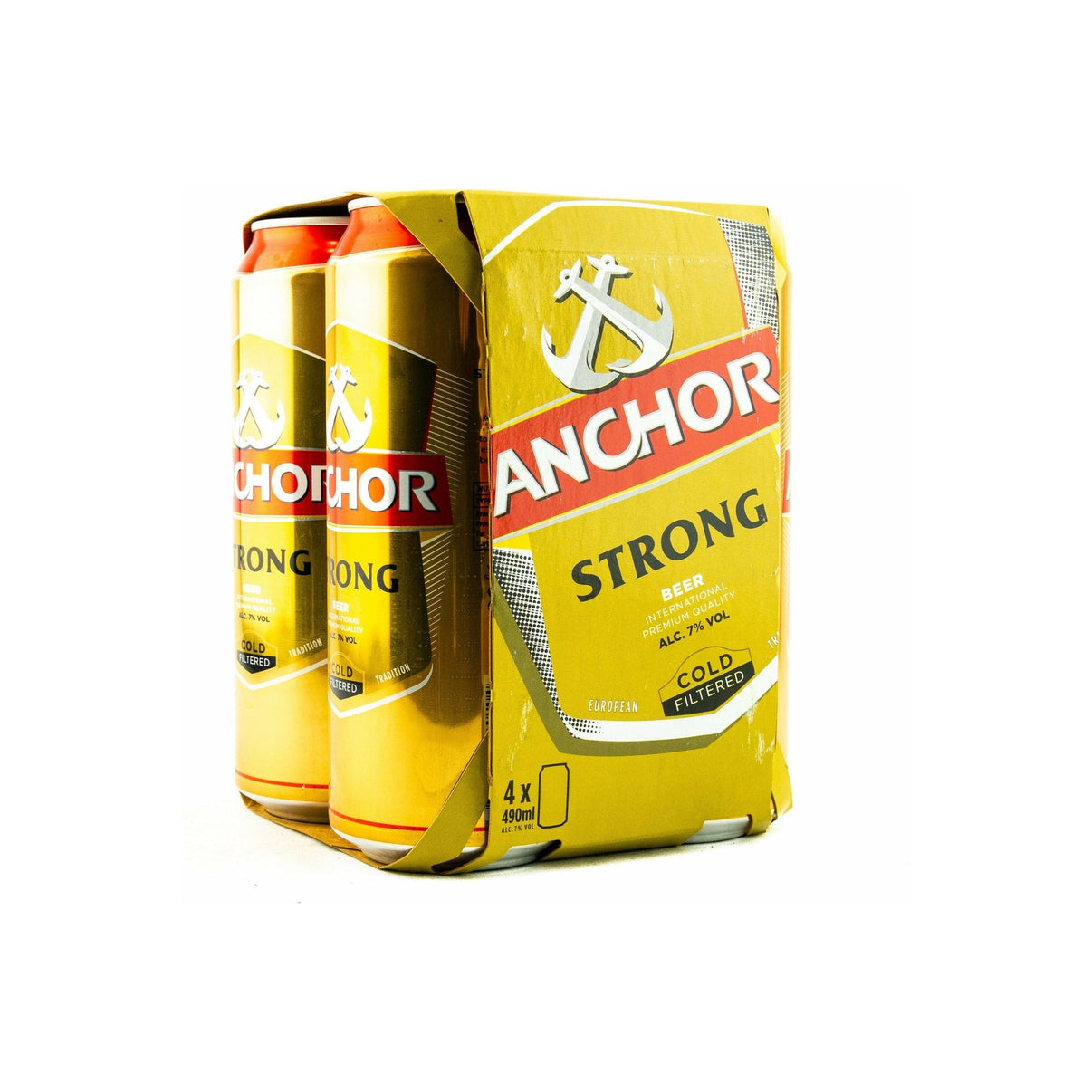 Anchor Strong Beer 490ml Cans 7% - Liquor Lab